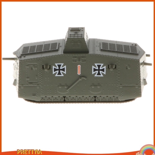 (Prettyia) โมเดลรถถัง German A7V WWI 1/100 ของเล่นสำหรับเด็ก