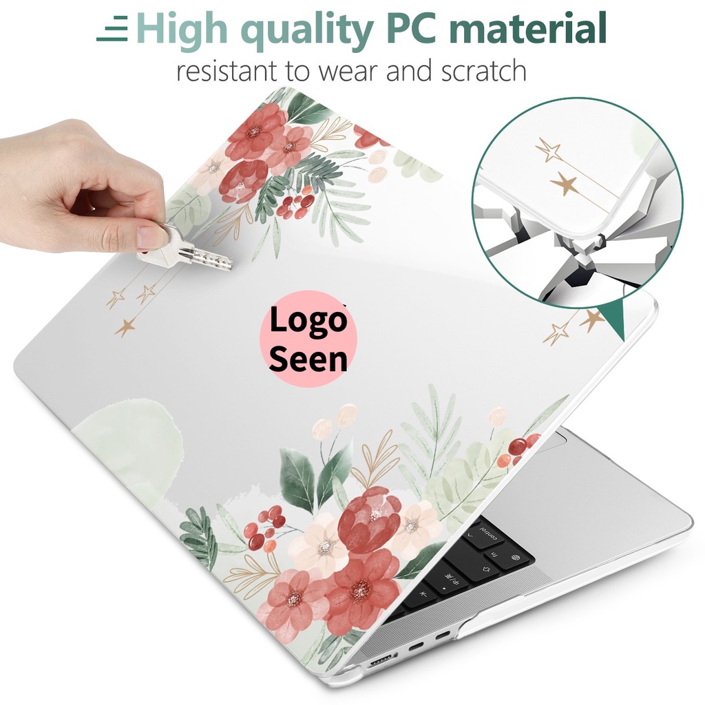 4in1 เคสโทรศัพท์มือถือแบบใส สําหรับ Macbook Pro Air M2 A2681 A2338 M1 2020 Air13 A2337 A2179 A1932 A1466 2012-2017 Pro13 14 16 M1 2021 A2442 A2485 A1708 A2159 A1989 A1706 #6