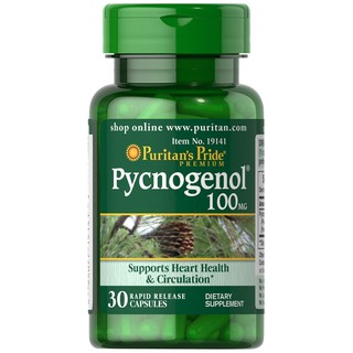 Puritan’s Pride Pycnogenol 100 Mg (30 Capsules)