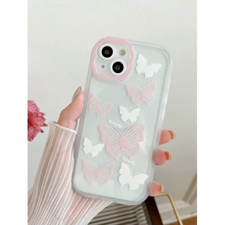 เคสไอโฟนลายผีเสื้อสีใส 🦋