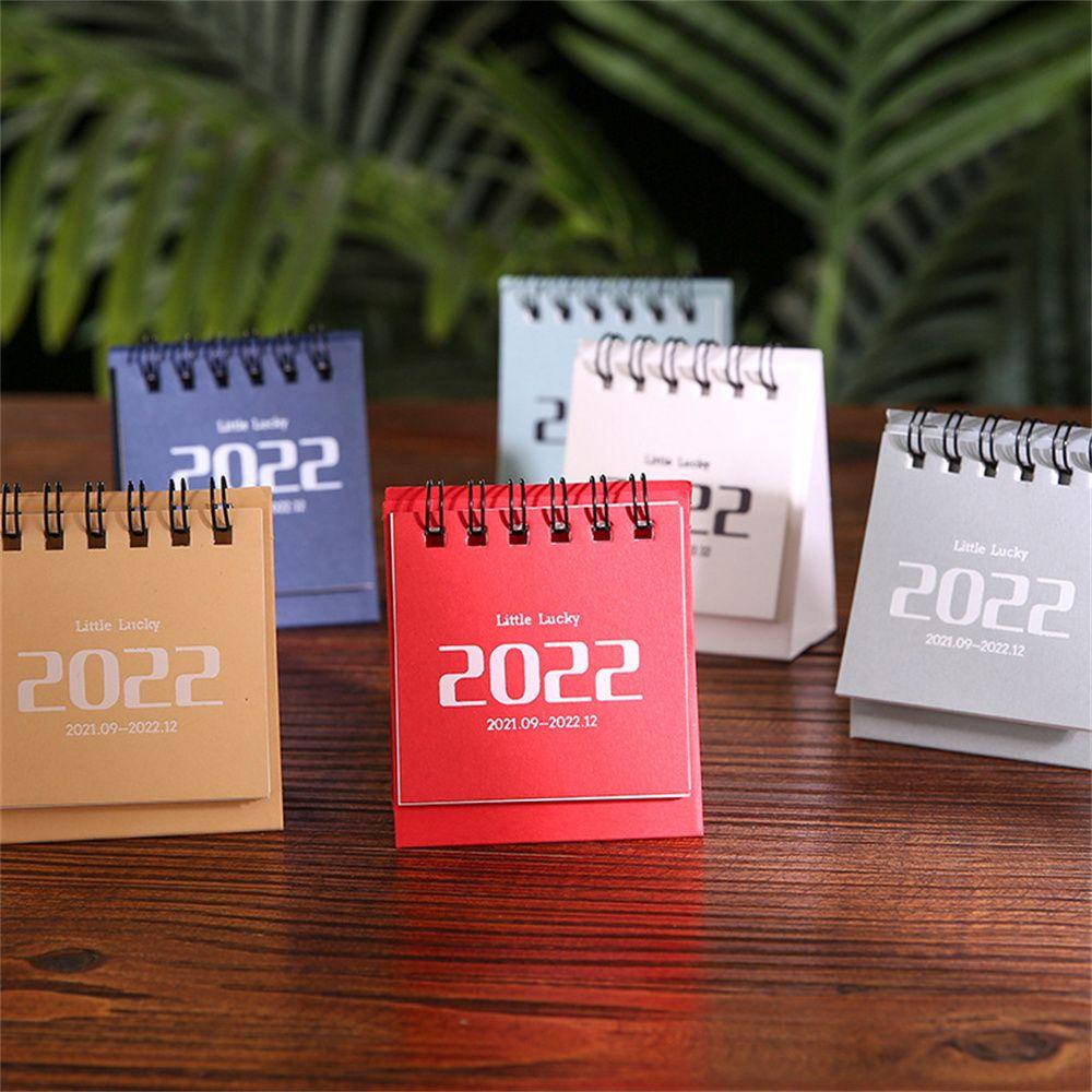 POPULAR???? Stationery Mini Desk Calendar 2022 Office Calendar Cute