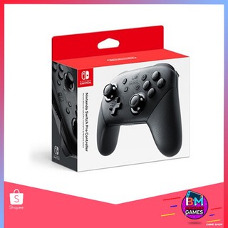 JOY PRO สำหรับเครื่อง เกม nintendo switch  black สีดำ แท้พร้อมส่งค่ะ