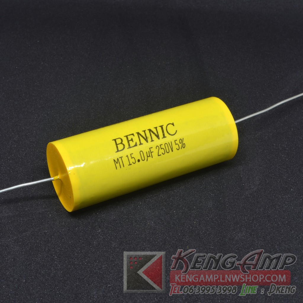 SALE !!ราคาพิเศษ ## CAP 15uF/250V MT BENNIC Capacitor ##อุปกรณ์ปรับปรุงบ้าน#Hand tools