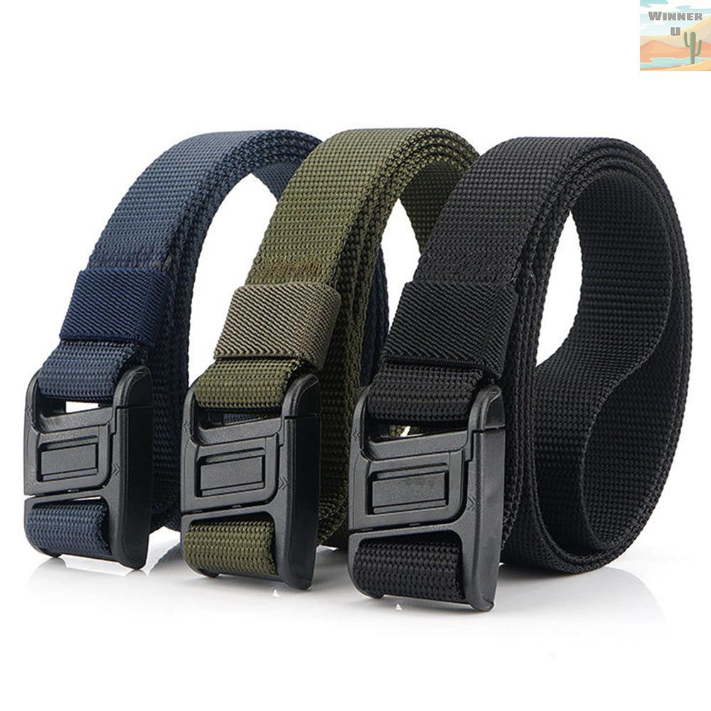 WinnerYou Adjustable bing Belt Men Women Belts with Quick Release