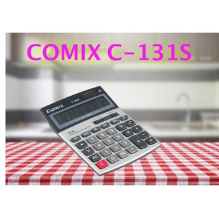 เครื่องคิดเลข 12 หลัก สีดำ รุ่น C-131S Comix