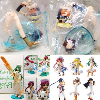 (แท้/มือ2) YUJIN Aria the Natural DX ARIA , ICHIGO MASHIMARO CAPSULE FIGURE GASHAPON อาเรียเดอะเนเชอ ผม สีน้ำตาล ฐานฟ้า