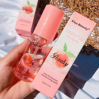 พร้อมส่ง Peachy สเปรย์น้ำแร่ จาก Kiss Beauty