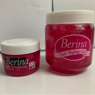 Berina Hair Styling Gel สีชมพู เจลแต่งผม เจล เบอริน่า จัดแต่งทรงผมไม่เหนียว