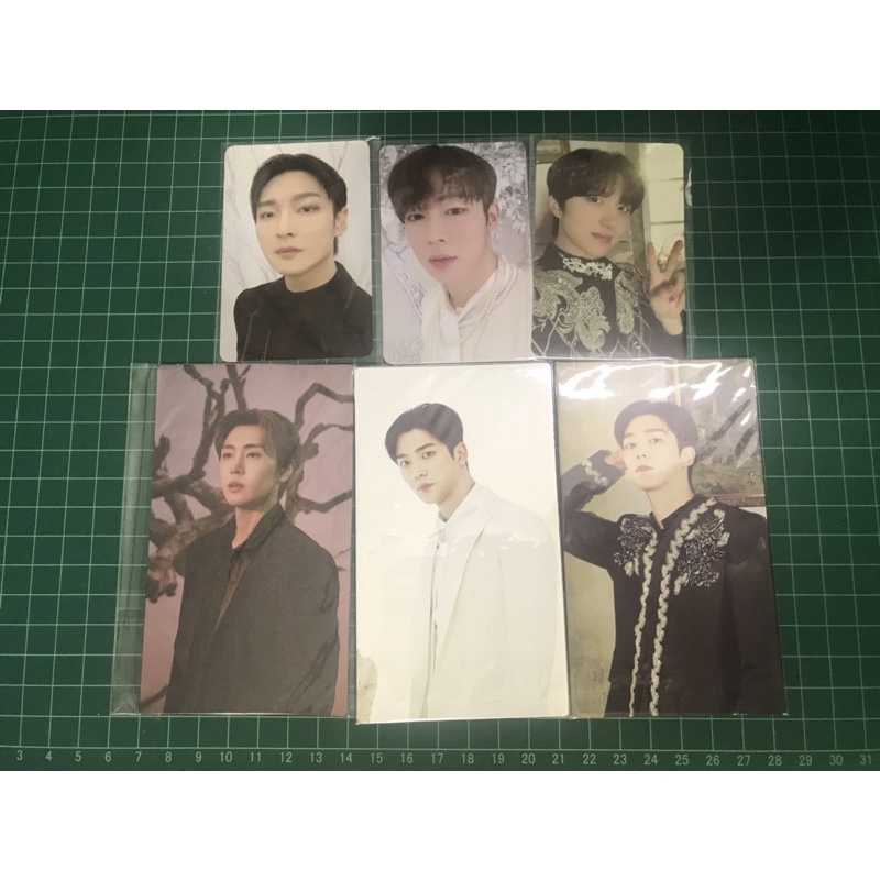 SF9 TURN OVER อัลบั้ม โฟโต้การ์ดอย่างเป็นทางการ Rowoon Chani Dawon Zuho