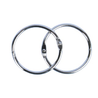 ห่วงกุญแจ 1 1/2" (แพ็ค 4 อัน) สีเงินวาว SDI 5753 1 1/2 "key ring (4-pack) bright silver SDI 5753