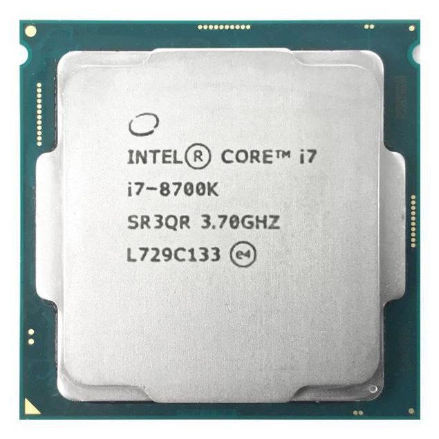 CPU (ซีพียู) INTEL 1151 CORE I7-8700k 3.70 GHz🔥 ส่งเร็ว 🔥 สินค้าคุณภาพ ราคาถูก