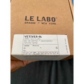 LELABO VETIVER 46 ▪️ 100 ml  ▪️ INBOX แกะถ่าย ▪️ ส่งฟรี  2290.- /LELABO VETIVER 46 ▪️ 100 ml  ▪️ INBOX แกะถ่าย ▪️ ส่งฟรี