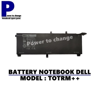 BATTERY NOTEBOOK DELL TOTRM XPS 15 9530 9535 Dell Precision M3800 M3930++ ของแท้  / แบตเตอรี่โน๊ตบุ๊ค เดล แท้ (ORG)