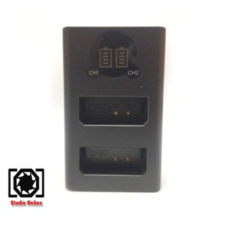 DUAL CHARGER LP-E10 FOR CANON สามารถชาร์จแบตได้ 2 ก้อน