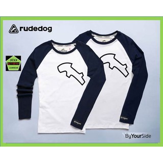 rudedog เสื้อแขนยาว รุ่น by your side สีขาว