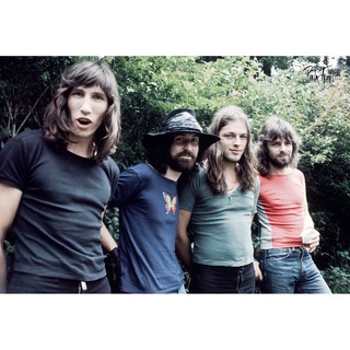 โปสเตอร์ รูปถ่าย วง ดนตรี ร็อก Pink Floyd  POSTER 24"x35" Inch English Rock Band