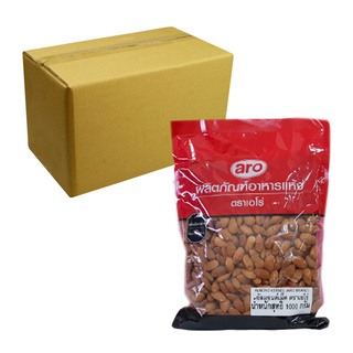  * พร้อมส่ง * เอโร่ เม็ดอัลมอนด์ 1000 กรัม x 10 แพ็ค aro Almond Kernels 1000 g x 10 Packs