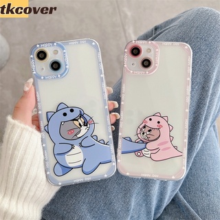 เคสโทรศัพท์มือถือแบบนิ่ม ใส ลายการ์ตูนไดโนเสาร์ หนู แมว ตลก สําหรับ Huawei Mate 40 30 Pro P50 P40 P30 Pro P40 Lite Nova 9 8 7 5 Pro 8i 7i 3i Y9S Y9 Prime 2019