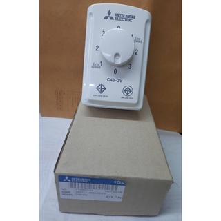 ชุดสวิตซ์สำหรับพัดลมมิตซูบิชิเพดาน48นิ้วรุ่น C48-GV/C48-GW  สินค้าเป็นอะไหล่แท้