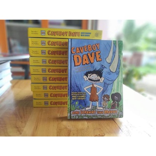 (New) Caveboy Dave : More Scrawny Than Brawny By Aaron Reynolds ปกแข็ง