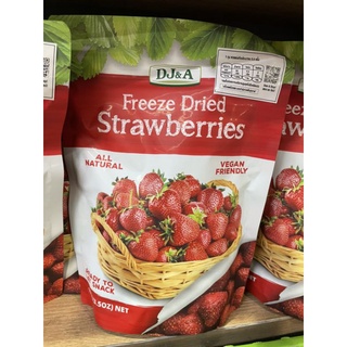 Freeze Dried Strawberries (DJ&amp;A Brand)100g.