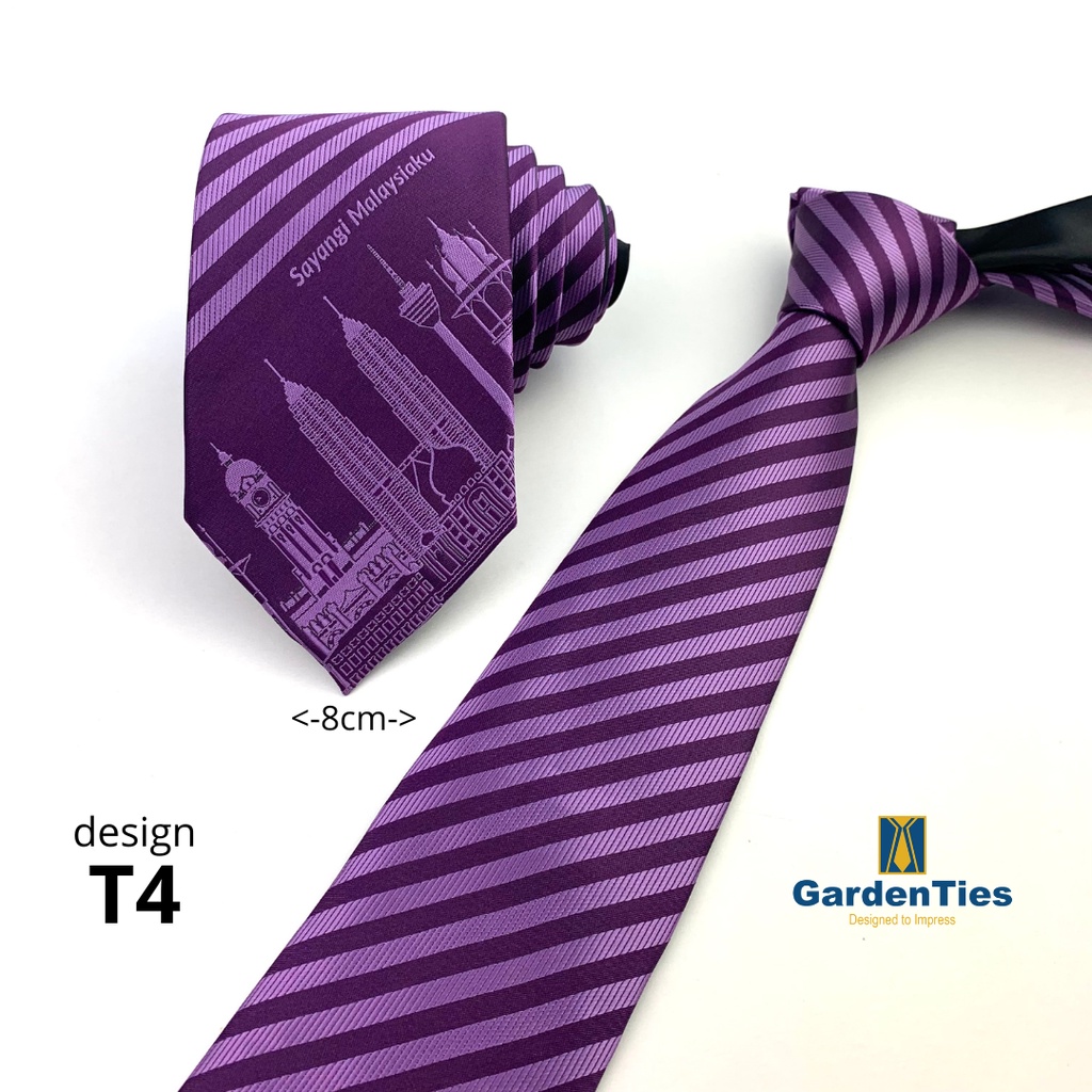 Tie Bangunan Ikonik Tie KLCC, Tie Tie Bangunan KLCC เนคไทผูกคอสําหรับผู้ชาย