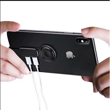 lightning to 3.5mm+ lightning ring holder adapter  รุ่น GL070