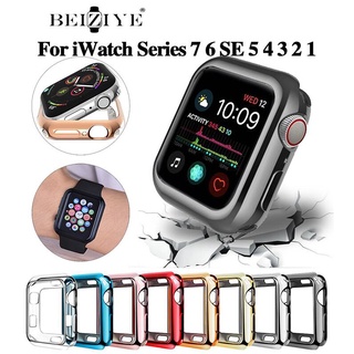 เคสนาฬิกา TPU แบบนุ่ม สําหรับ iwatch series 7  41 มม. 45 มม 38 มม. 42 มม. 44 มม. 40 มม. iWatch Series 6 SE 5 4 3 2 1