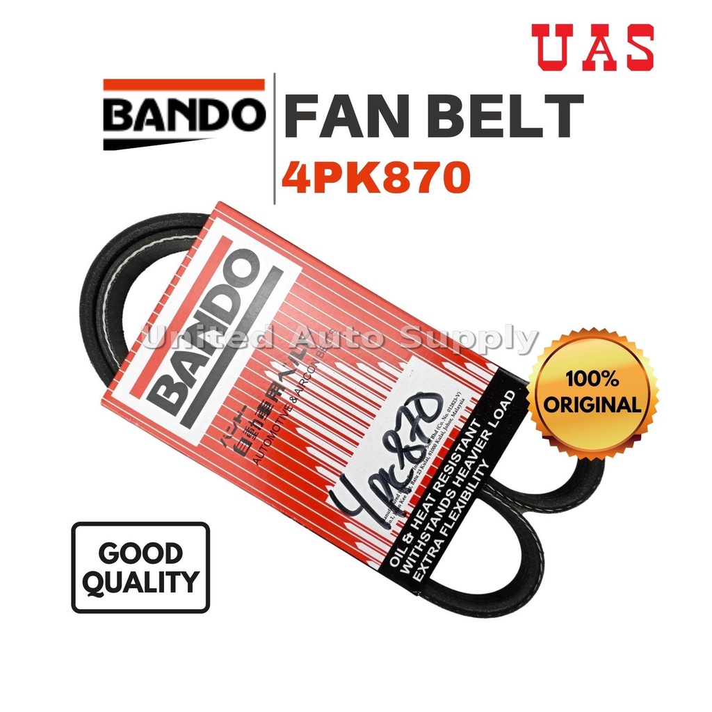 สายพานพัดลม BANDO 4PK870