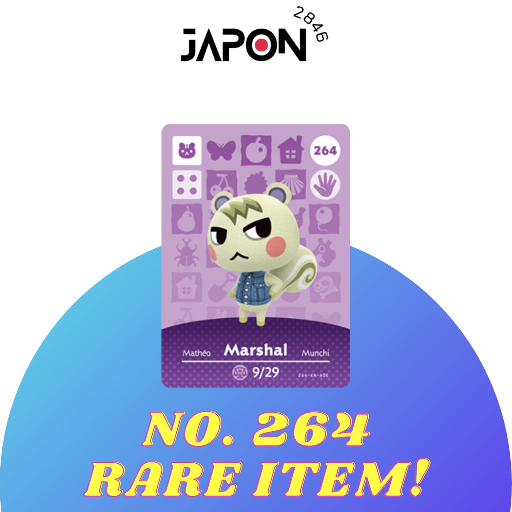 Animal Crossing Amiibo cards No.264