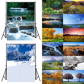 {GOOD} ภาพพื้นหลัง พื้นหลังถ่ายภาพ ทะเลสาบ ธรรมชาติ ขนาด 150x100 ซม.