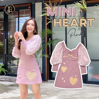 BLT BRAND เสื้อผ้าแบรนด์แท้การันตี มินิเดรส MINI HEART