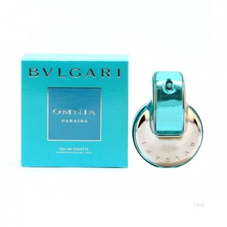 [[แท้ชัวร์]] Bvlgari Omnia Paraiba EDT 15ml (หัวเสปรย์) เปิดตัวน้ำหอมกลิ่นใหม่ ผสมผสานด้วยกลิ่นหอมของดอกไม้ระดับตำนาน