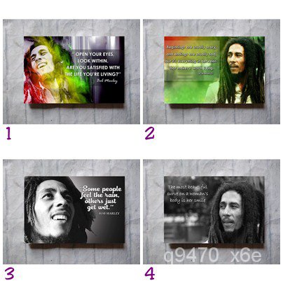 Bob Marley Art Wall Silk Poster 16x13" B011