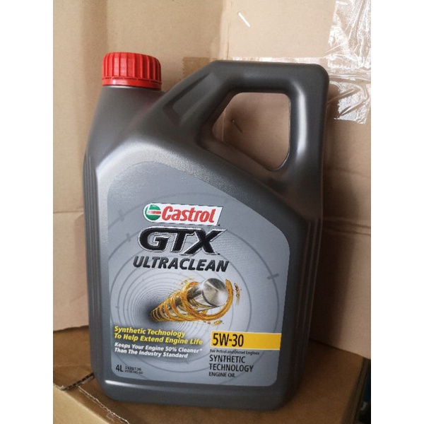 CASTROL GTX 5W30 SEMI SYNTHETIC ENGINE OIL