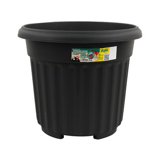 กระถางพลาสติก BABA RD-310 สี CHARCOAL PLANT POT BABA RD-310 CHARCOAL