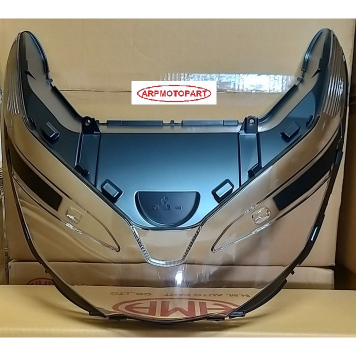 กระจก ครอบ ไฟหน้า (เพชร) PCX 150 พีซีเอ็กซ์ ปี 2018-2020 รุ่น หลอดไฟ LED # HMA BRAND # 1000-098-00