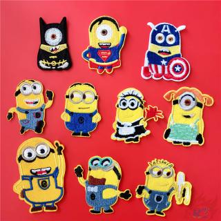 แผ่นแพทช์รูป minions s - 2 สําหรับตกแต่งเครื่องแต่งกาย 1 ชิ้น