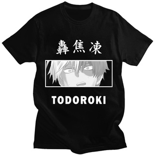 [COD]ขายดี เสื้อยืดแขนสั้น พิมพ์ลายอนิเมะ Super Todoroki Shoto NLoocl33BKjbhj77 สไตล์ญี่ปุ่น สําหรับผู้ชายS-5XL