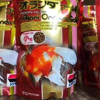 อาหารปลาทอง Hikari Oranda Gold เม็ดลอยสูตรเสริมสร้างสีสันและโครงสร้างปลาให้มีความสมบูรณ์แข็งแรง