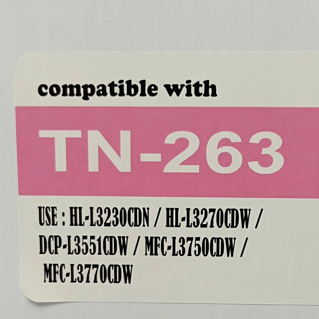 Leader Toner Brother TN-263 M, HL-L3230CDN / HL-L3270CDW /  DCP-L3551CDW / MFC-L3750CDW /  MFC-L3770