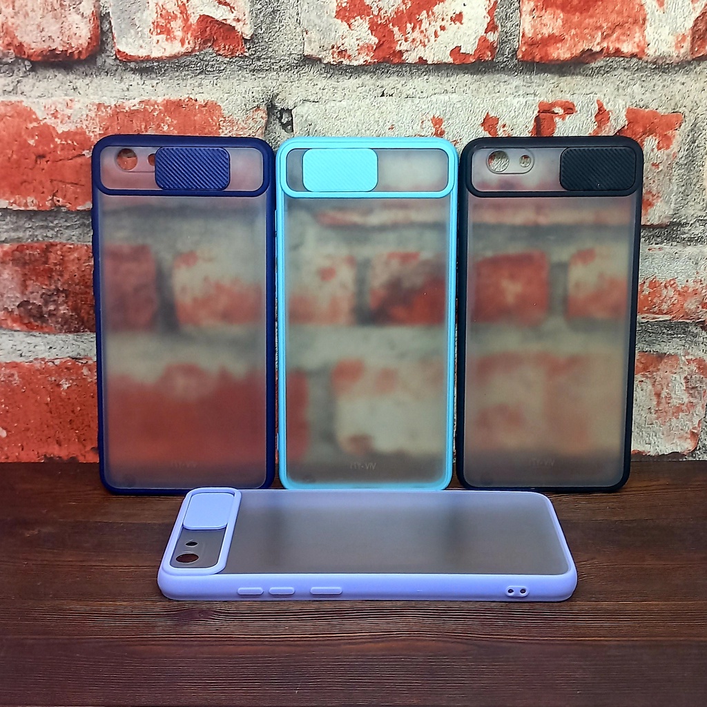 ปลอก Vivo 1724 1801 Fuze Case Clear Camera Protection Vivo Y71 Y71i