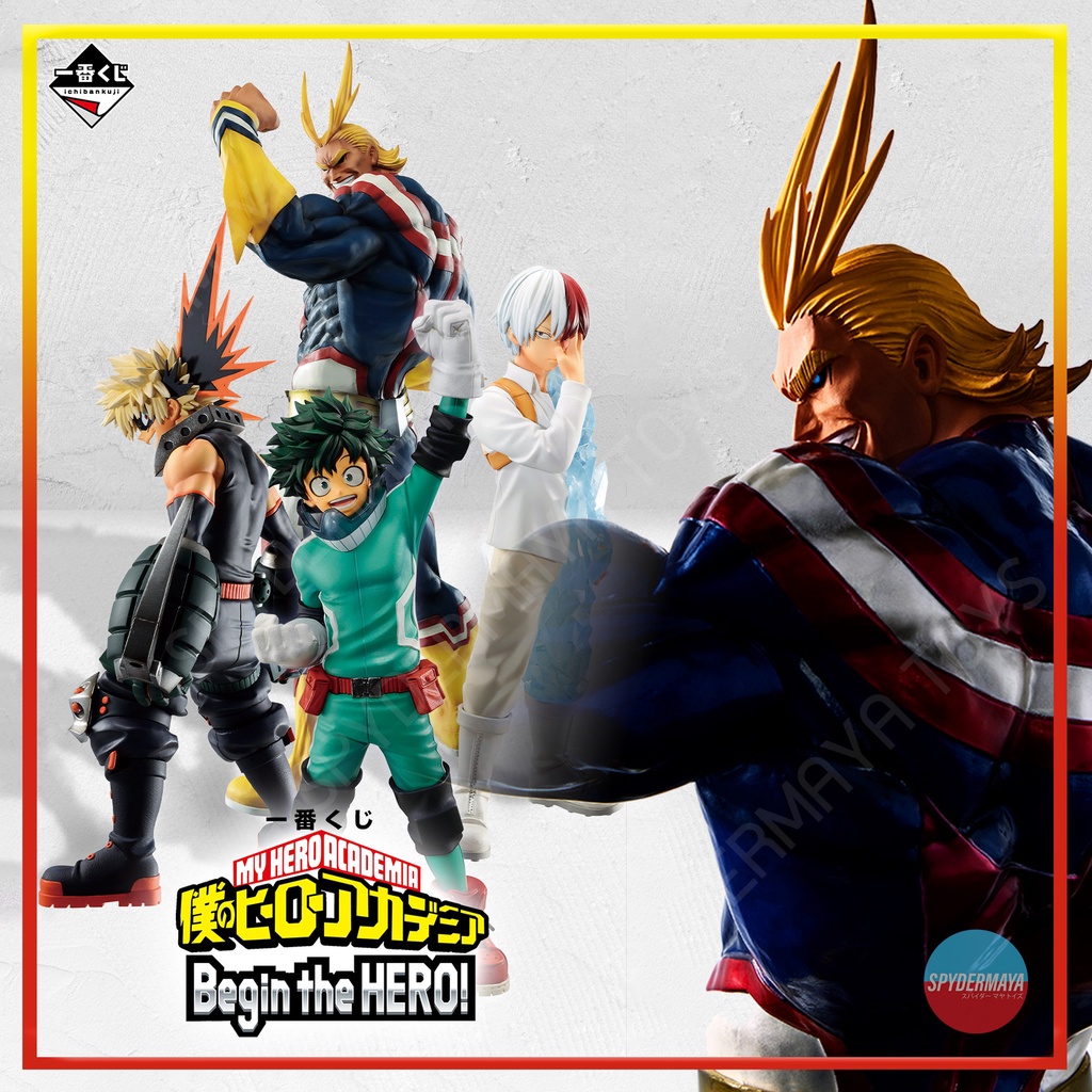 Ichiban Kuji My Hero Academia Begin The Hero | Shopee Thailand