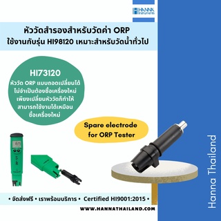 หัววัดสำรองสำหรับวัดค่า ORP HI73120 แบรนด์HANNA แบบพกพาสะดวก