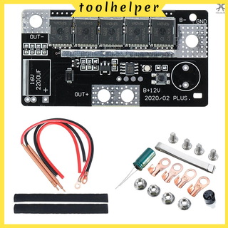 【T&amp;H】อุปกรณ์เชื่อมต่อแบตเตอรี่ Pcb 12V Diy สําหรับเครื่องเชื่อม 18650 26650