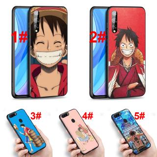 เคสโทรศัพท์ซิลิโคนพิมพ์ลายการ์ตูน one piece luffy huawei y 6 y 7 y 9 prime p smart plus z 2018 2019