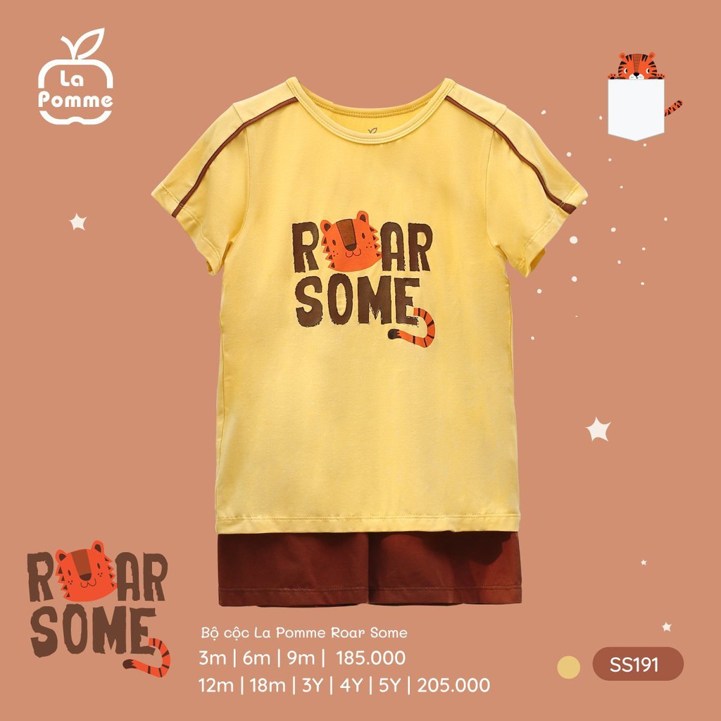 SS191 La Pomme Roar Some Shorts Set
