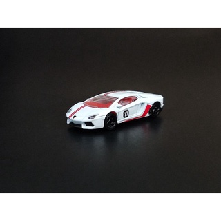 majorette lamborghini aventador no.17 Toy fair สีขาว เบาะแดง หายาก