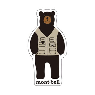 Montbell สติ๊กเกอร์ รุ่น Sticker Monta Bear