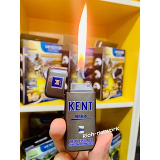 "สุ่มสี" ไฟหัวพ่น ไฟแช็ค Butane Jet Lighter Torch Turbo Pipe Lighter Mini Spray Gun Cigar Lighter Windproof